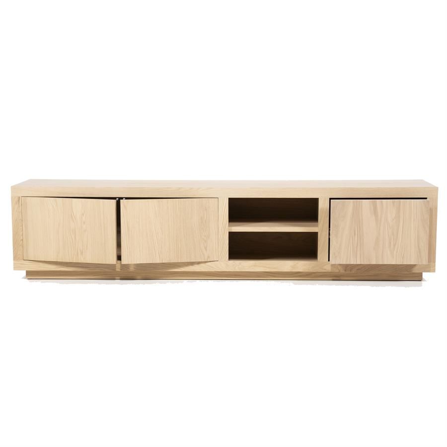 TV meubel Helsinki 200 cm - naturel - Afbeelding 2