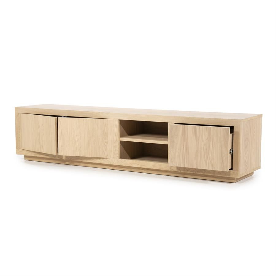 TV meubel Helsinki 200 cm - naturel - Afbeelding 4
