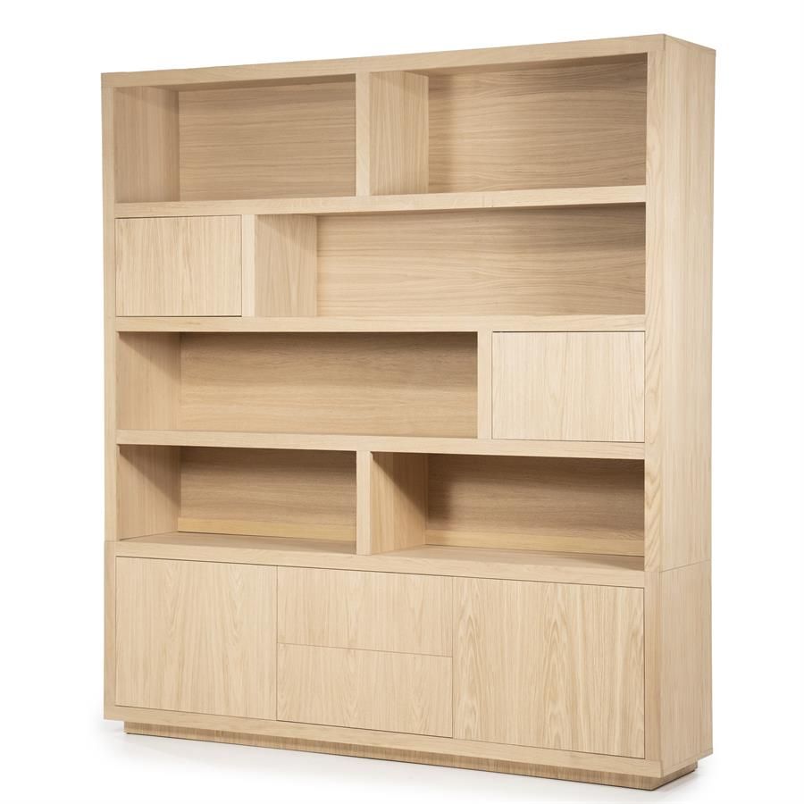 Kabinet Helsinki 200x220 cm - naturel - Afbeelding 3