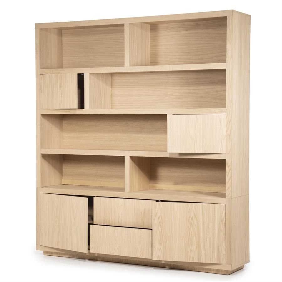 Kabinet Helsinki 200x220 cm - naturel - Afbeelding 4