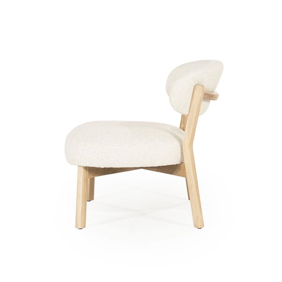 Fauteuil Mikky naturel - beige Moon - Afbeelding 4