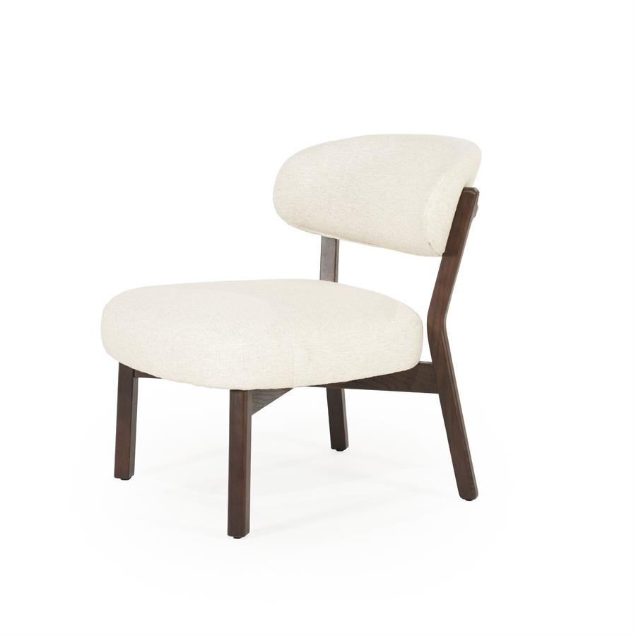 Fauteuil Mikky bruin - beige Moon - Afbeelding 2