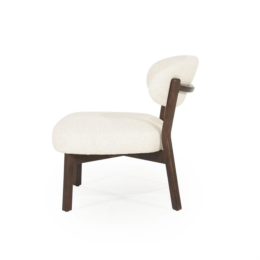 Fauteuil Mikky bruin - beige Moon - Afbeelding 3