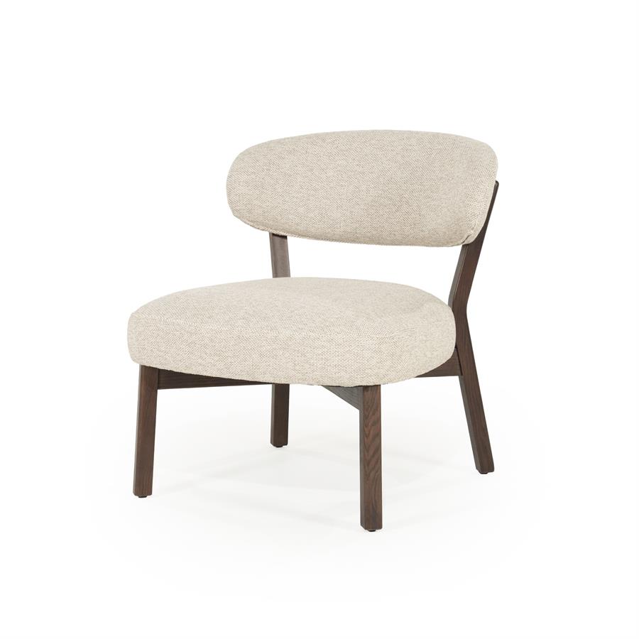 Fauteuil Mikky bruin - taupe Moon