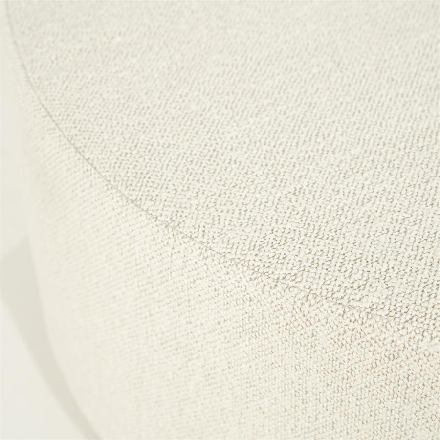 Poef Avah large - beige Mantz - Afbeelding 2