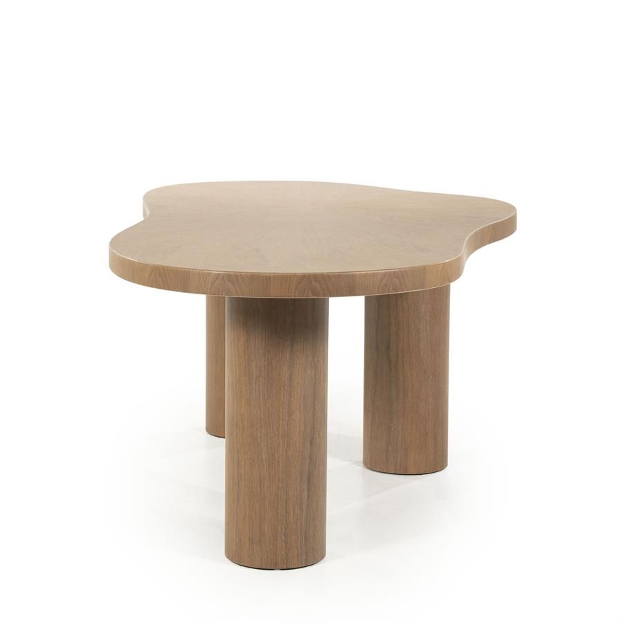 Eettafel Bobbie - lichtbruin - Afbeelding 2