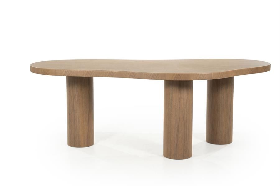 Eettafel Bobbie - lichtbruin - Afbeelding 3