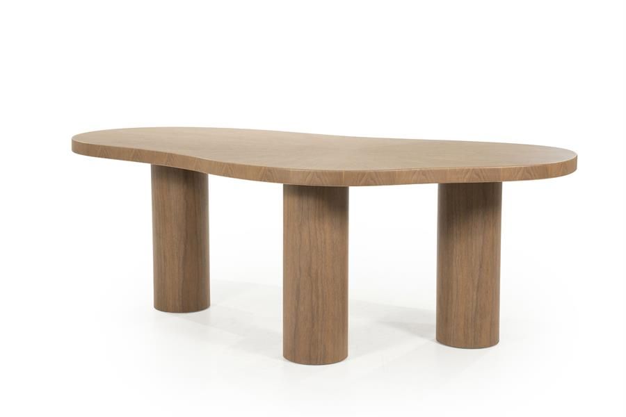 Eettafel Bobbie - lichtbruin - Afbeelding 4