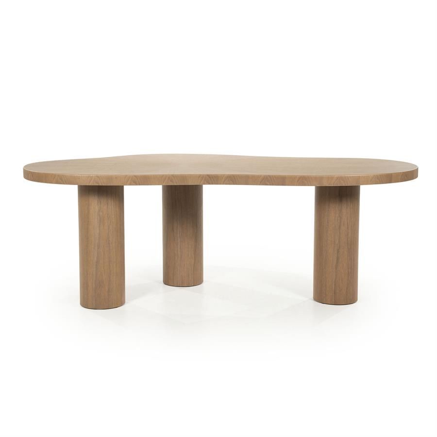 Eettafel Bobbie - lichtbruin