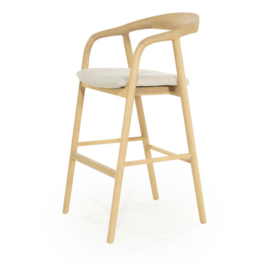 Barkruk Rayven - naturel - Afbeelding 2