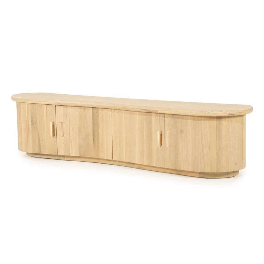 TV meubel Josh 180 cm - naturel - Afbeelding 2