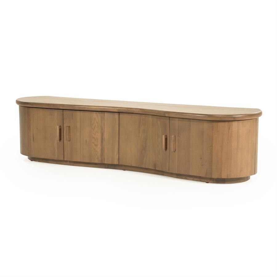 TV meubel Josh 180 cm - bruin - Afbeelding 2