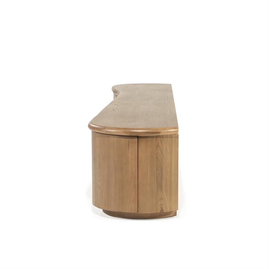 TV meubel Josh 240 cm - bruin - Afbeelding 3