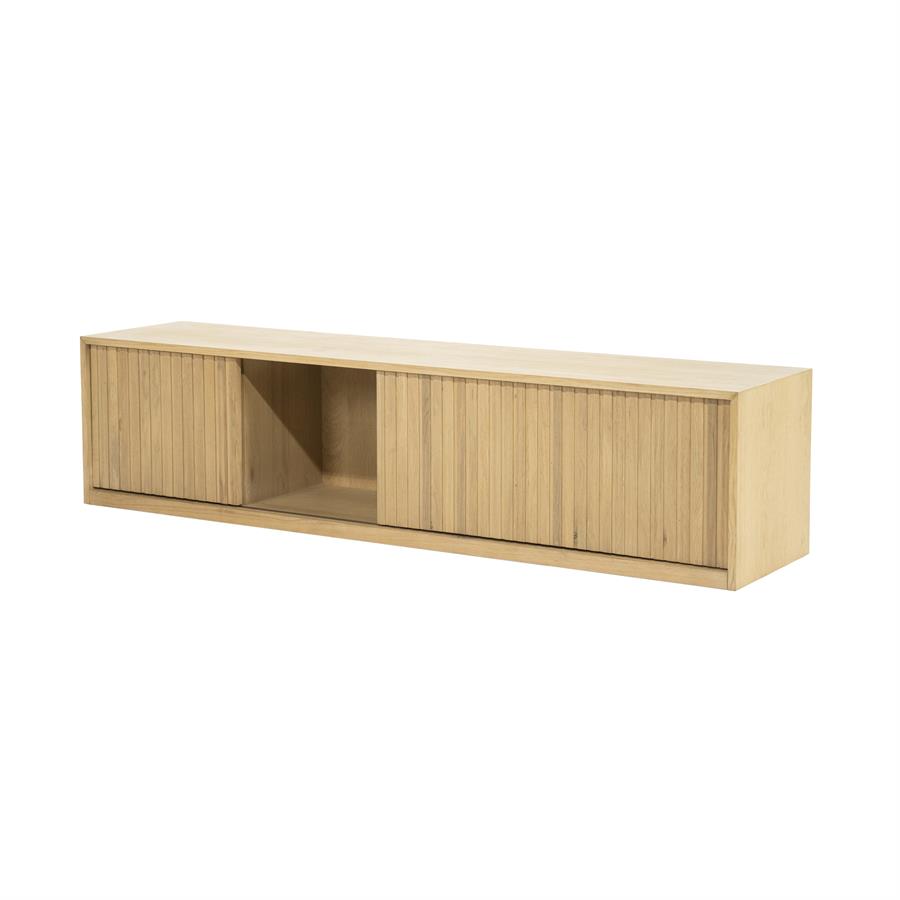 TV meubel Milo 180 cm - naturel - Afbeelding 2