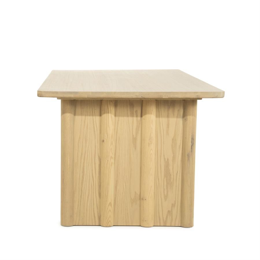 Eettafel Jake 180x100 cm - naturel - Afbeelding 3