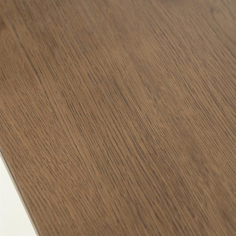 Eettafel Jake 180x100 cm - bruin - Afbeelding 3