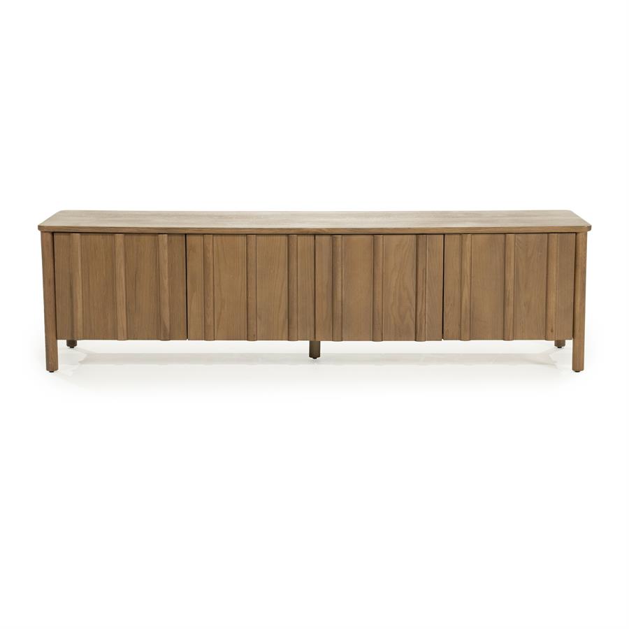 TV meubel Jake 4 drs. - bruin