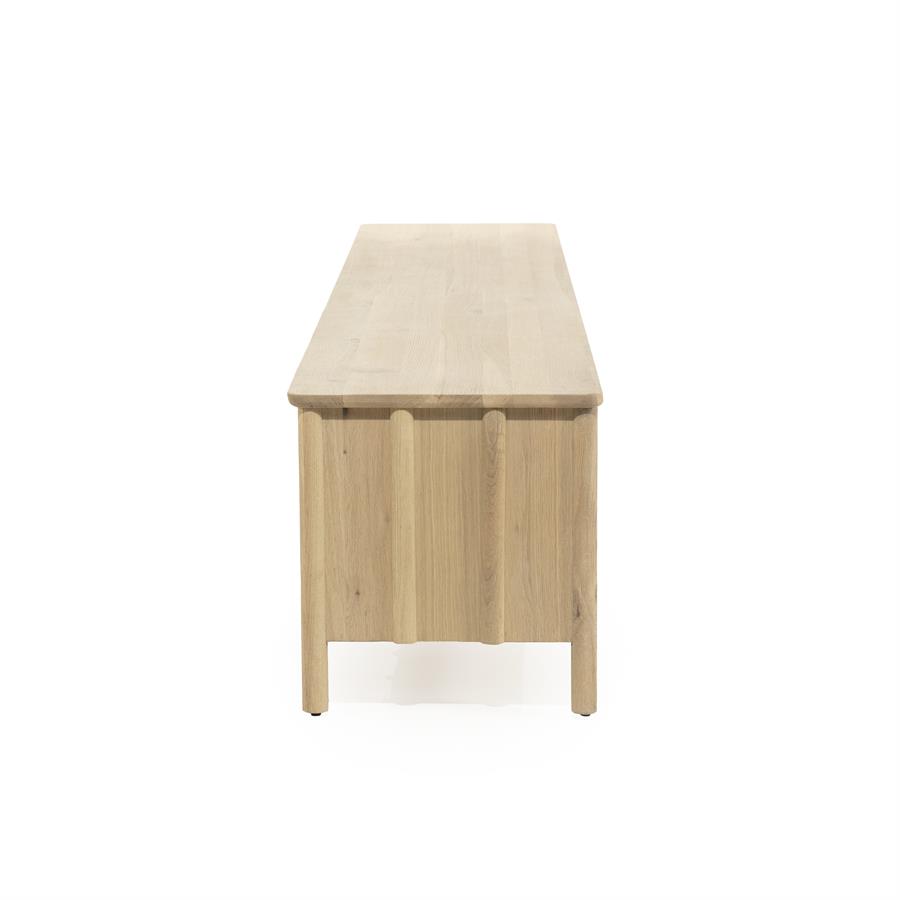 TV meubel Jake 6 drs. - naturel - Afbeelding 3