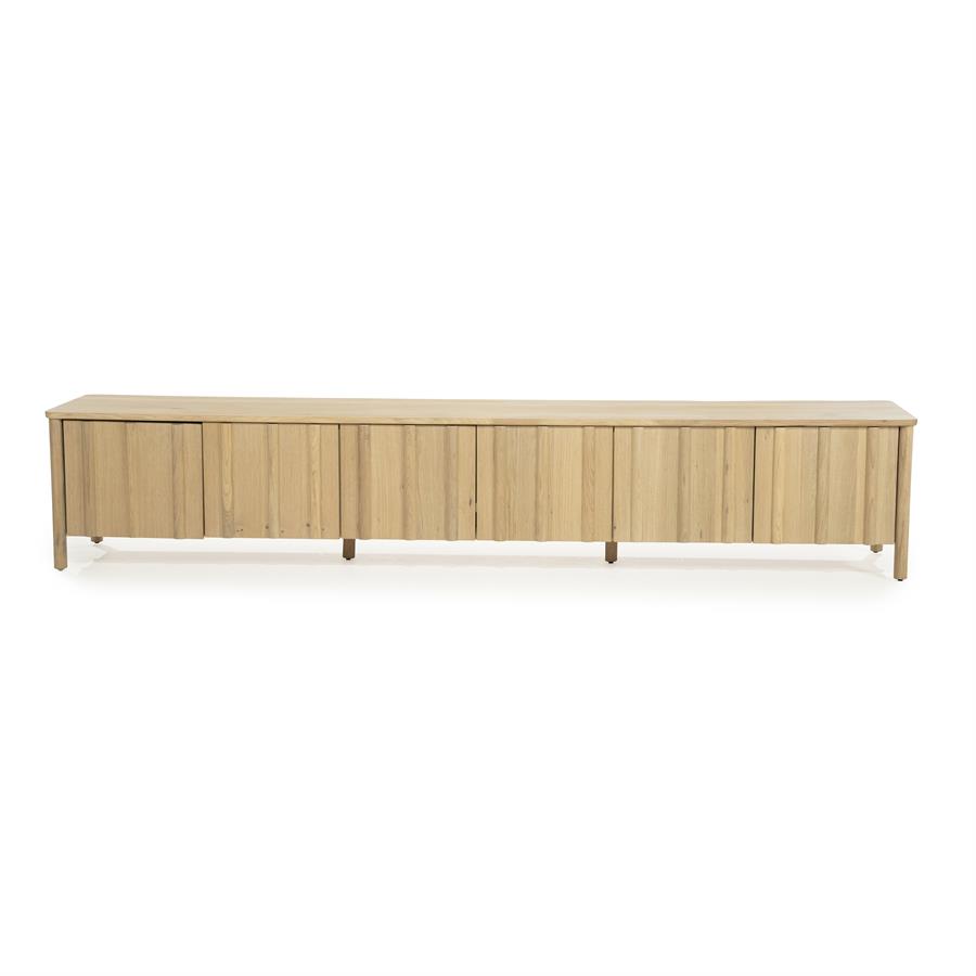 TV meubel Jake 6 drs. - naturel