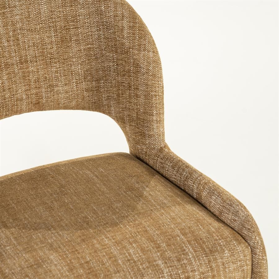 Stoel Odette - mosterd Serene - Afbeelding 4