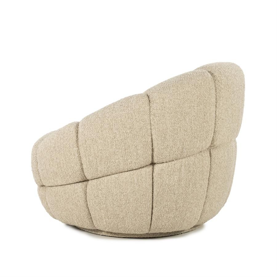 Fauteuil Tina - beige Flou - Afbeelding 4