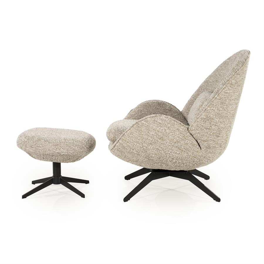 Fauteuil Ryan - taupe Zora - Afbeelding 3