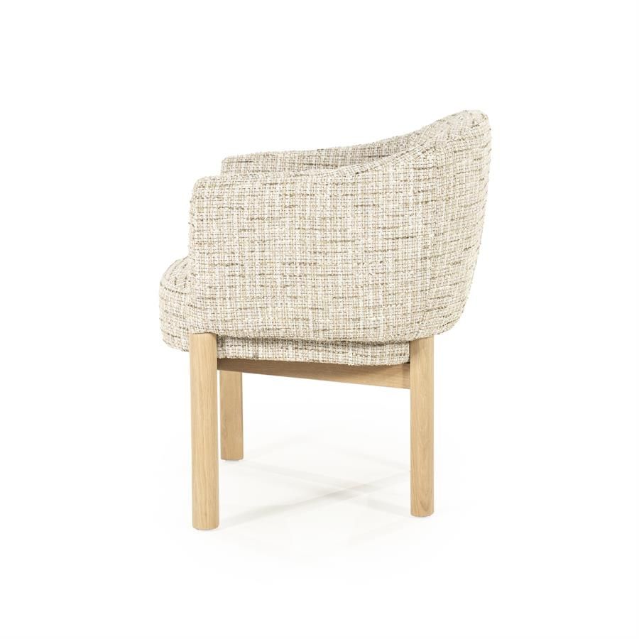 Stoel Micha - beige Nori - Afbeelding 3