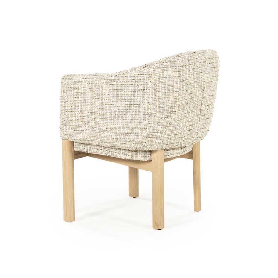 Stoel Micha - beige Nori - Afbeelding 4