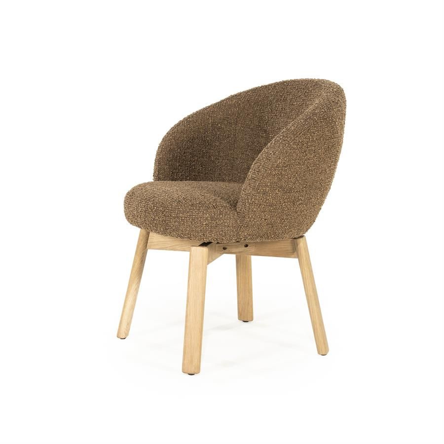 Stoel Livia - bruin Hush - Afbeelding 2