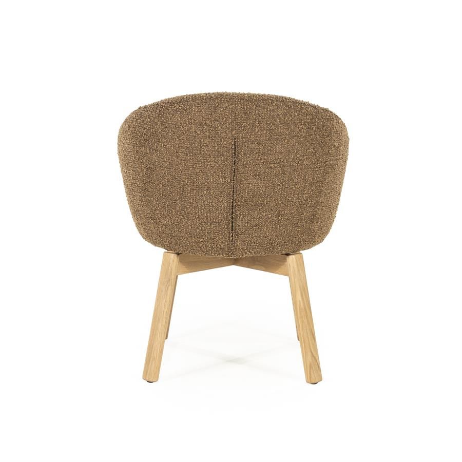 Stoel Livia - bruin Hush - Afbeelding 3