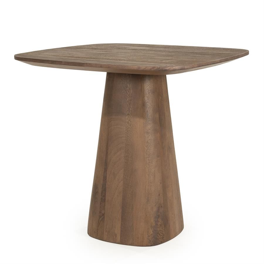 Eettafel Aron vierkant 80x80 - lichtbruin - Afbeelding 2