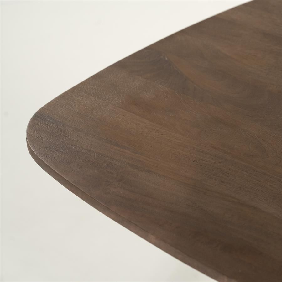 Eettafel Aron vierkant 80x80 - lichtbruin - Afbeelding 3