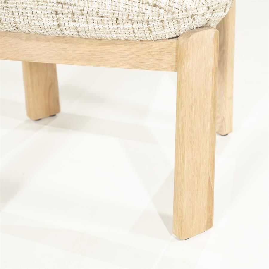 Kruk Lottie - beige Nori - Afbeelding 3