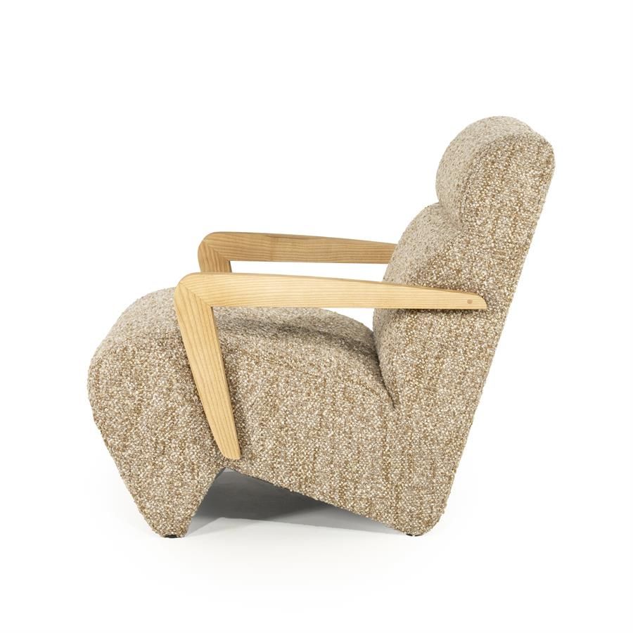 Fauteuil Olek - taupe Bay - Afbeelding 3