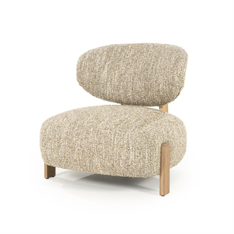 Fauteuil Reza naturel - beige Bay
