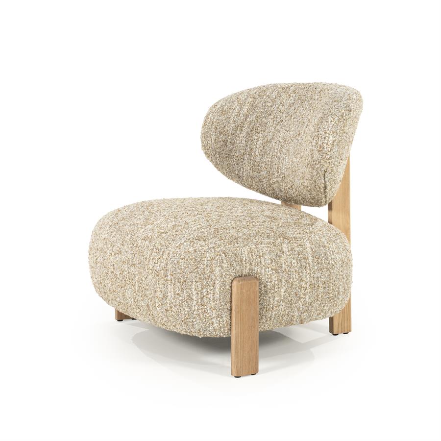 Fauteuil Reza naturel - beige Bay - Afbeelding 2