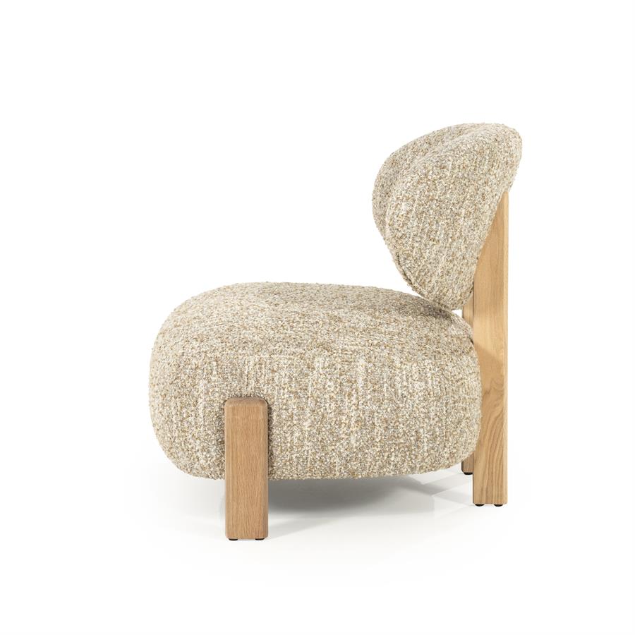 Fauteuil Reza naturel - beige Bay - Afbeelding 3