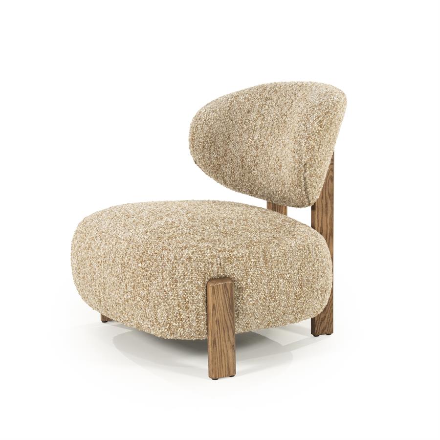 Fauteuil Reza bruin - taupe Bay - Afbeelding 2