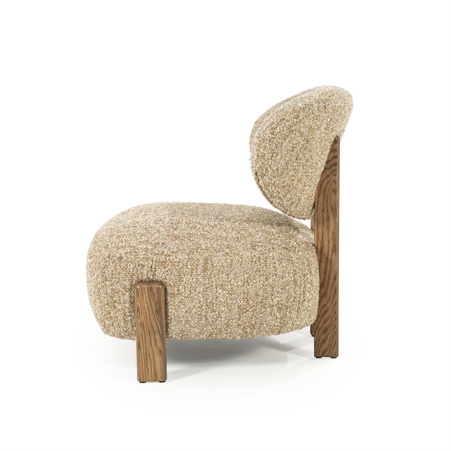 Fauteuil Reza bruin - taupe Bay - Afbeelding 3