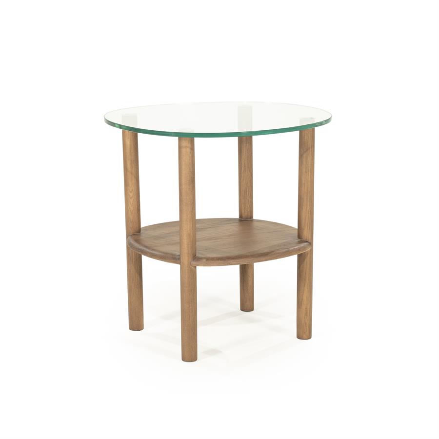 Bijzettafel Cleo - lichtbruin - Afbeelding 3