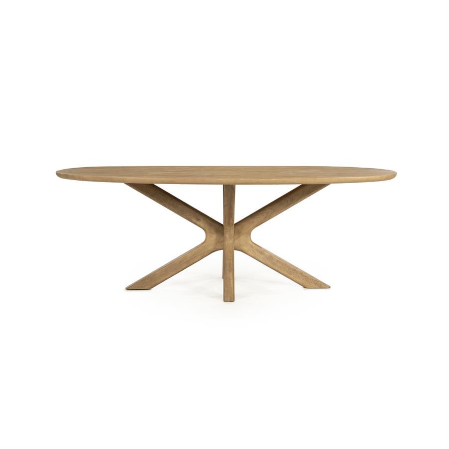 Eettafel Tycho 210x110 cm - naturel