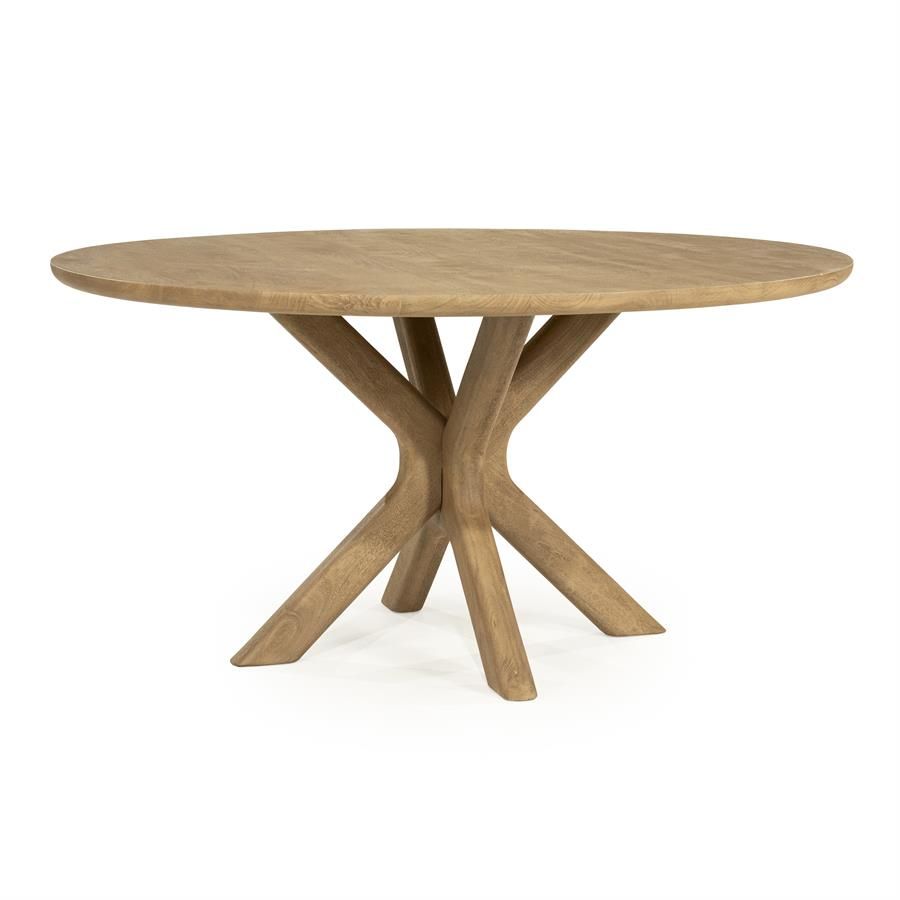 Eettafel Tycho 150x77 cm - naturel - Afbeelding 2