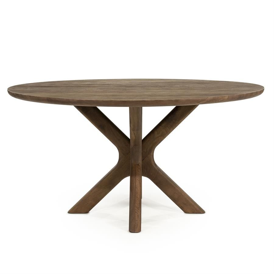 Eettafel Tycho 150x77 cm - lichtbruin
