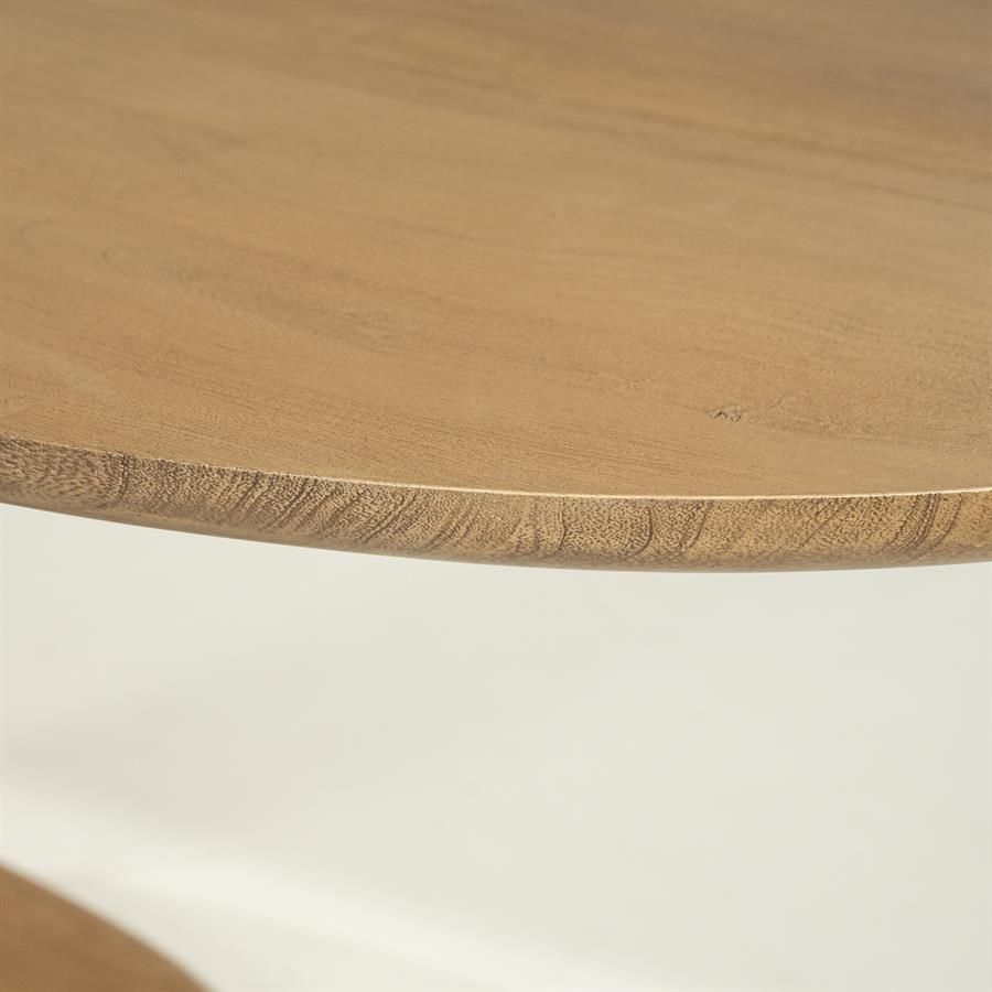 Eettafel Coco 180x110 cm - naturel - Afbeelding 2