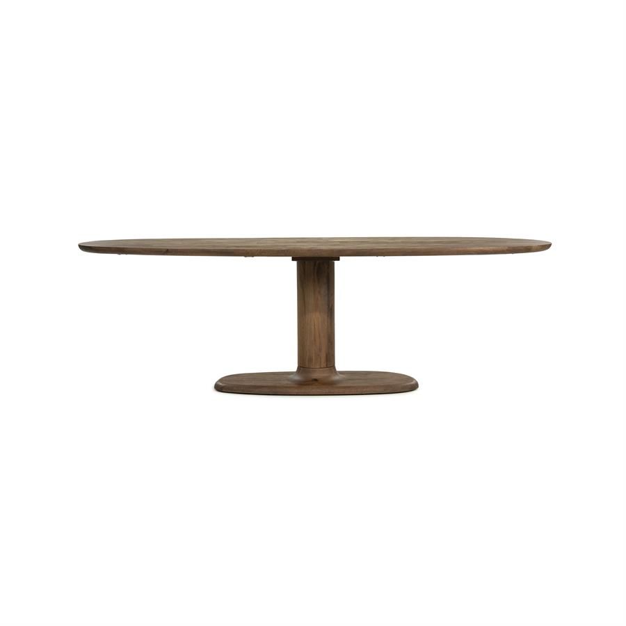 Eettafel Coco 240x110 cm - lichtbruin