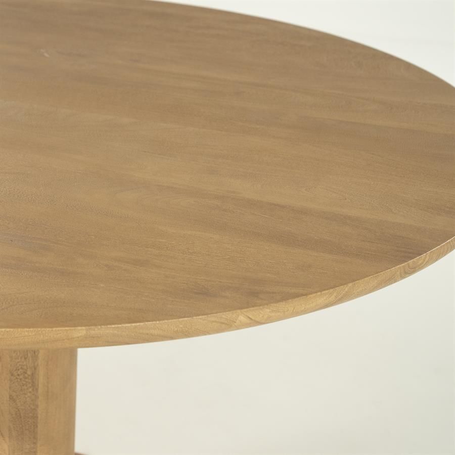 Eettafel Coco 130x77 cm - naturel - Afbeelding 2