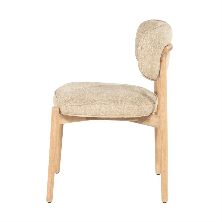 Stoel Rune naturel - taupe Serene - Afbeelding 3