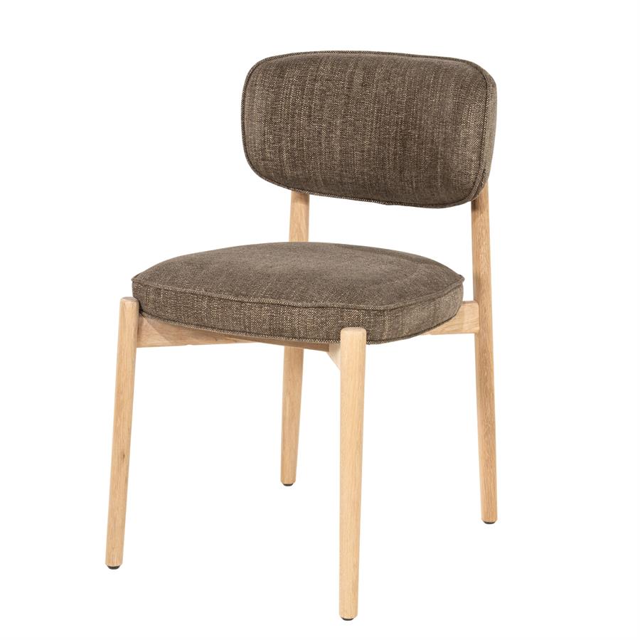 Stoel Rune naturel - bruin Serene