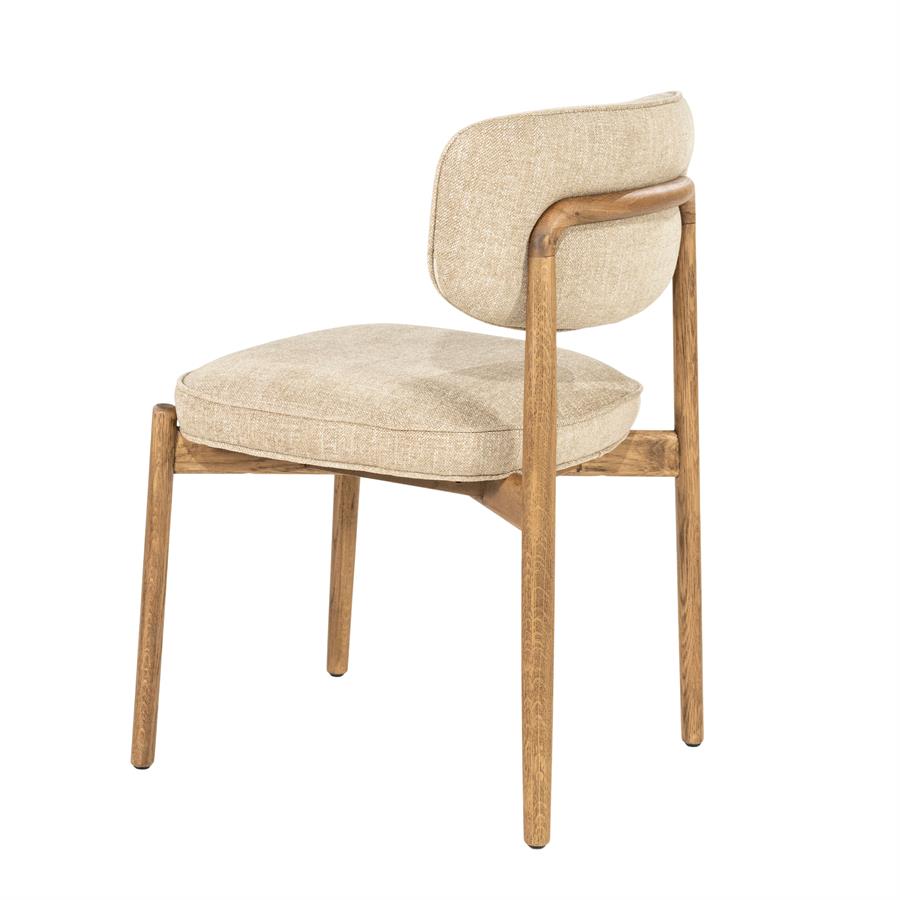 Stoel Rune bruin - taupe Serene - Afbeelding 4