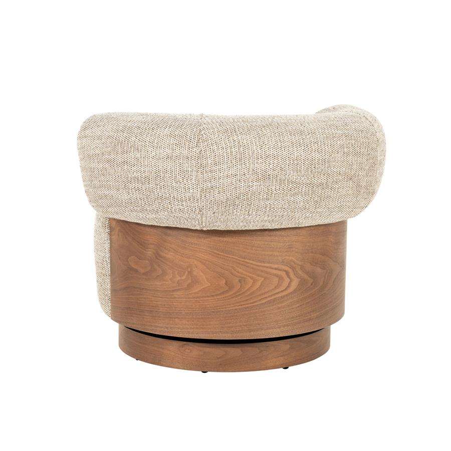 Fauteuil Nila bruin - taupe Vanu - Afbeelding 2